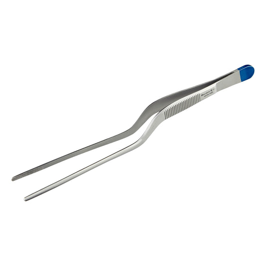 Ohr-Pinzette anatomisch kniegebogen 190 mm, steril